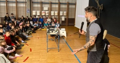 Obisk pisatelja Žiga X Gombača  slika 13