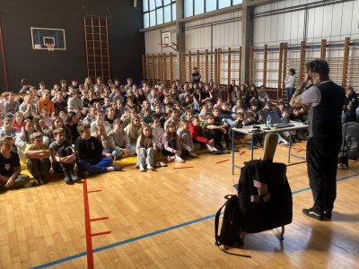 Obisk pisatelja Žiga X Gombača  slika 11