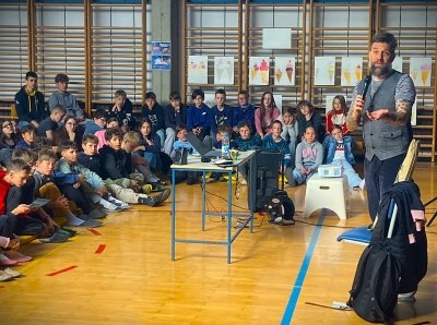 Obisk pisatelja Žiga X Gombača  slika 6