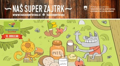 10. Tradicionalni slovenski zajtrk: »Zajtrk z medom – super dan!« slika 1